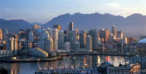 World Visits Vancouver Skyline Attraction City Of British Columbia Canada