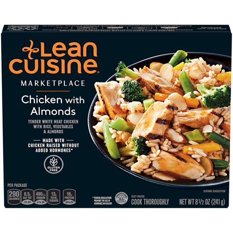Lean Cuisine Marketplace Chicken With Almonds 85 Oz Box