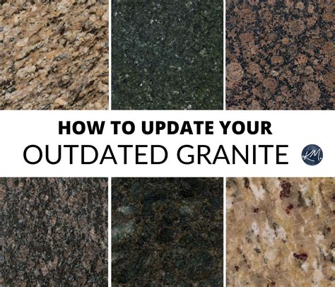 Granite That Has Been Updated With The Text How To Update Your Out
