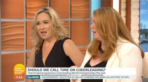 Good Morning Britain Guest Claims Cheerleading Is Sexist But Is Blasted For Being Ignorant