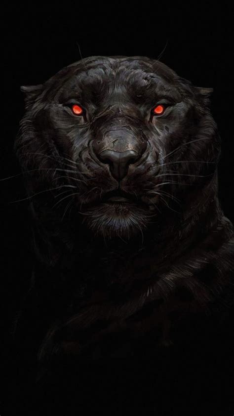 Black Panther Glowing Eye Iphone Wallpaper Iphone Wallpapers Iphone