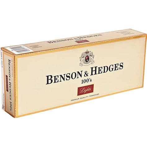 Benson And Hedges 100s Luxury Soft Pack Cigarettes 10 Cartonsbenson