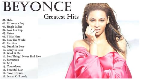 Beyoncé Playlist Best Of Beyoncé Songs [cover Hot Music] Youtube