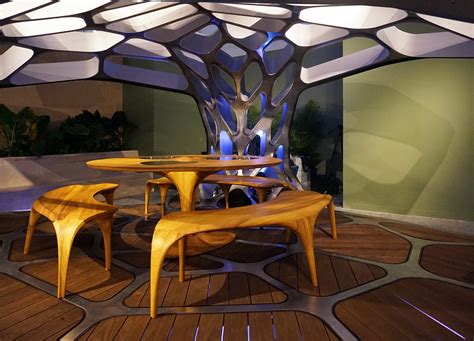 Zaha Hadid Volu Dining Pavilion At Design Miami