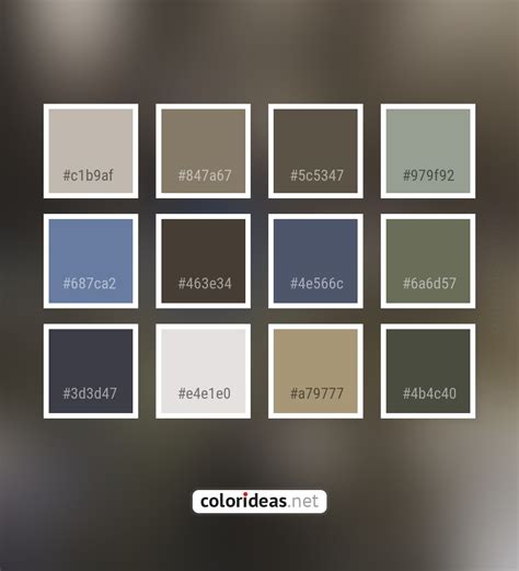 Cararra Beige Dark Slate Blue 365686 Color Palette Color Palette Ideas