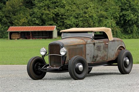 Barn Find 1932 Ford Roadster Becomes A 1940s Hot Rod With Perfect