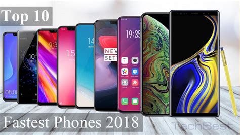 Fastest Phones 2018 Top 10 Fastest Mobile Phone In The World 2018