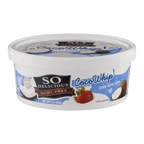 Save On So Delicious Coco Whip Coconut Whipped Topping Dairy Free