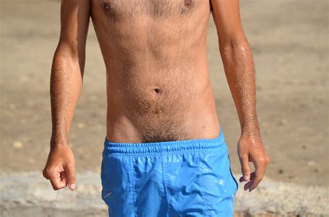 Wallpaper Sand Shorts Wet Man Male Muscle Abdomen Human Body