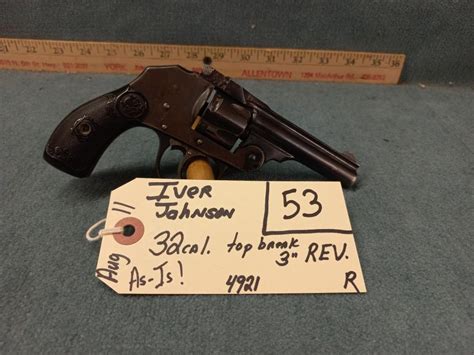 Sold Price Iver Johnson 32 Cal Top Break As Is 4921 Reg Req