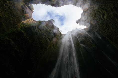 Download Free Photo Of Cavepitwaterfallinsidedeep Down From