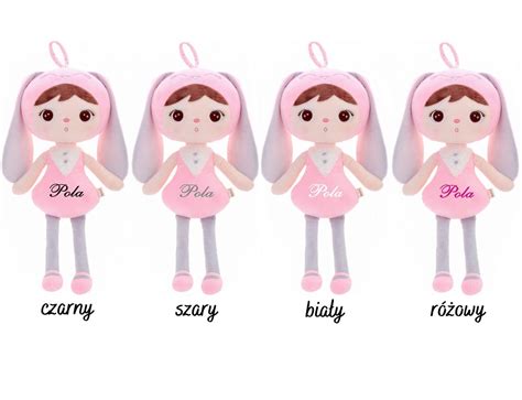 Metoo Personalized Bunny Girl Doll | Personalized Metoo Dolls Keppel Dolls New in Lalki z 
