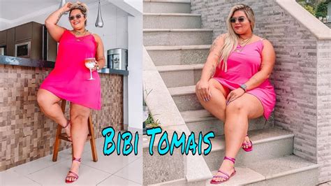 Bibi Tomais Curvy Plus Size Model Bio Facts Fashion YouTube