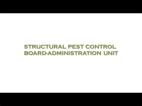 Hello all, i'll be taking the california exam for branch 2 field rep and i wanted to know if anyone has some insight on the exam? Pest: Structural Pest Control Board