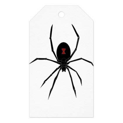 The silk of this spider is known to. Black Widow Spider Hanging Gift Tags - black gifts unique ...