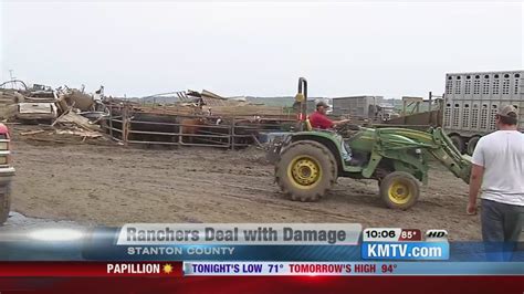 Pilger Tornado Destroys Cattle Farm Youtube