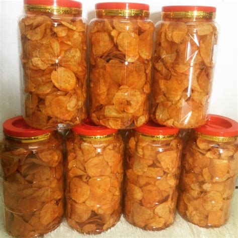 Promosi Kerepek Kentang Kari By Al Hafiz Cookies Balang Besar 5l Ready Stock Shopee