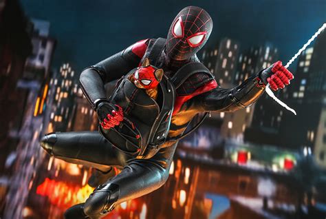 Hot Toys Unveils Marvels Spider Man Miles Morales Multi Suit Figure