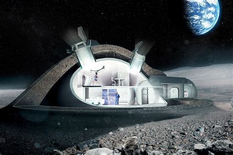 3d Moon Base Living On The Moon Is No More An Utopia Archiobjects