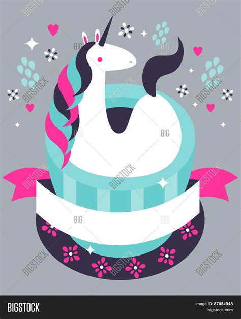 Unicorn Coffee Cup Vector And Photo Free Trial Bigstock