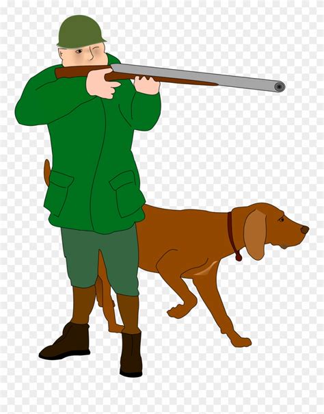 Deer Hunting Hunting Dog Game Hunter Clip Art Png Download 254126
