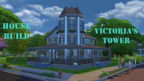 The Sims 4 Speed Build Victorias Tower Youtube