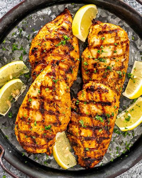 Easy Grilled Chicken Breast Recipe 👨‍🍳 Quick And Easy