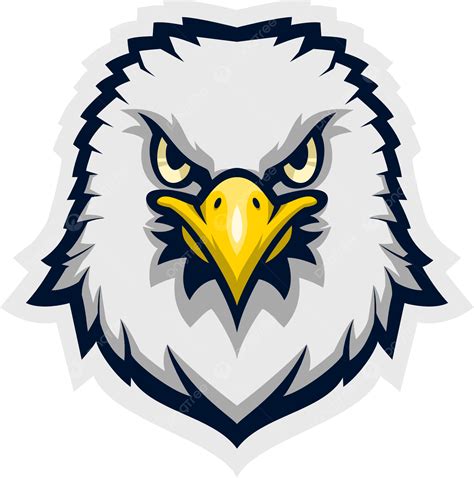 Logotipo Do Mascote Da Cabeça De águia Para Esport Ou Equipe De Jogos