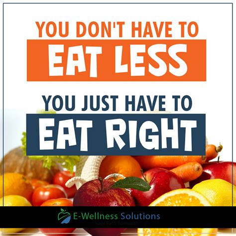You Dont Have To Eat Less You Just Have To Eat Right Health