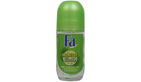 Fa Deodorant Caribbean Lemon Roll On 50ml Deodorants And Anti