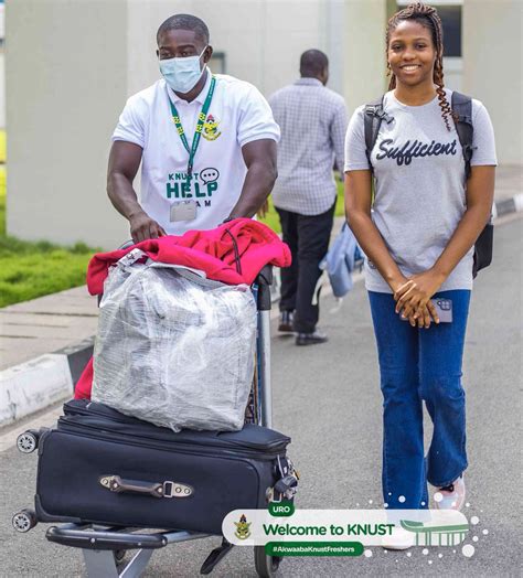 𝐕𝐨𝐢𝐜𝐞 𝐎𝐟 𝐊𝐧𝐮𝐬𝐭 on Twitter The Arrival of the KNUST International Freshers