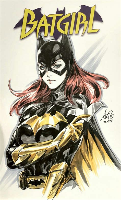 Batgirl By Stanley Artgerm Lau Arte Dc Comics Marvel Comics Dc