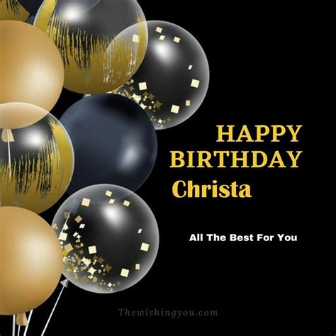 100 Hd Happy Birthday Christa Cake Images And Shayari