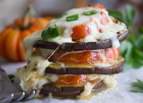 An Easy Healthy Grilled Eggplant And Tomato Recipe Baked Eggplant