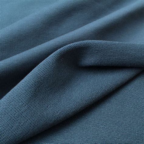 Poly Cotton Polyester Cotton Loop Knit Terry Fabric For Garments