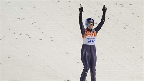 Carina Vogt Wins Historic First Womens Ski Jump Gold