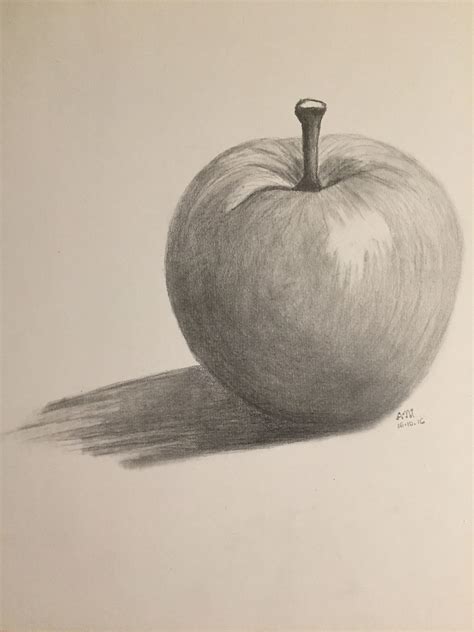 How To Draw An Apple Tutorial Step By Step Artofit