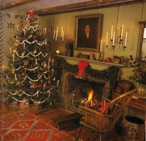 Pin By Kitty On Christmas Trees ~ Colonial And Primitive Country Design