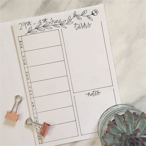 June Bullet Journal Setup Hello Deborah