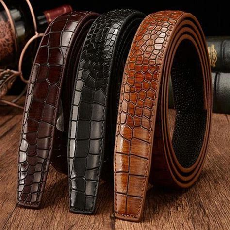 alligator belt crocodile belt for men mensfashionstyle leather belts men leather wallet