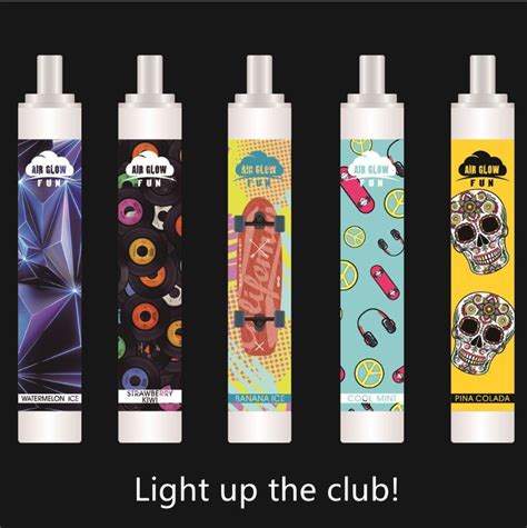 Air Glow Fun 3000 Puffs LED Light Blinking Glow Light Vape