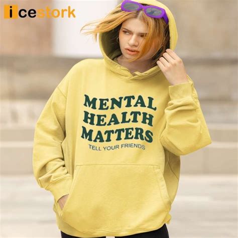 Mental Health Matters Pullover Hoodie Icestork