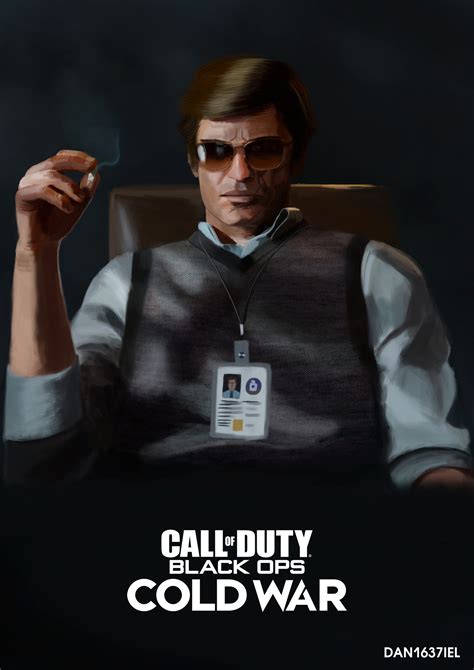 Daniil Popov Call Of Duty Black Ops Cold War Russell Adler Poster