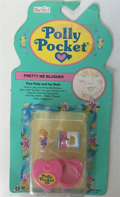 Vintage Polly Pocket Pretty Me Blusher Playset New Bluebird Ebay
