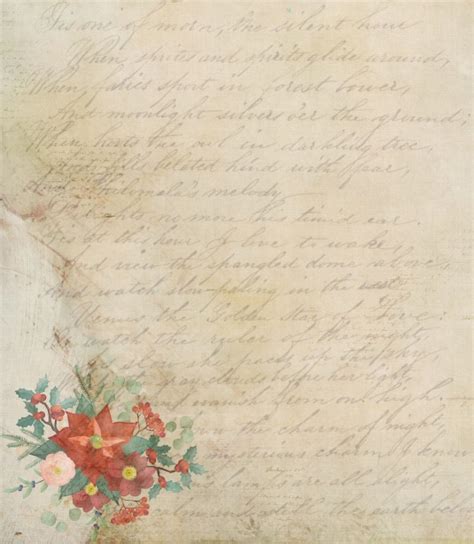 Christmas Vintage Letter
