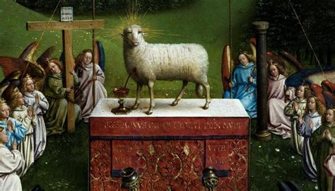 The Lamb from the 'Ghent Altarpiece' is worrying art lovers - Salvation & Prosperity