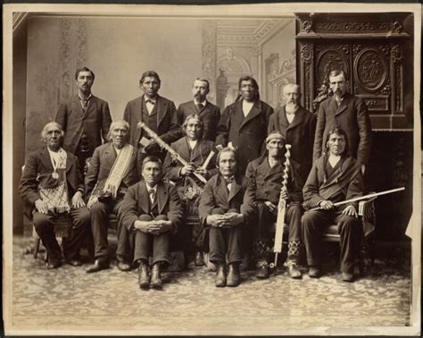 Ojibwa Delegation Photograph Wisconsin Historical Society