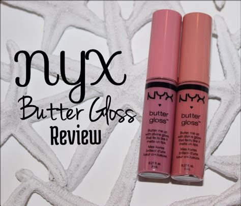 Neeners Makeup Nyx Butter Gloss Eclair And Creme Brulee Review