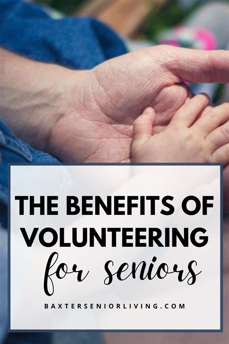 The Benefits Of Volunteering For Seniors In 2021 Senior Activities