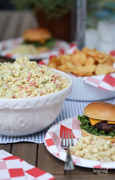 My classic macaroni salad is potluck perfect and filled with all of the creamy, delicious flavor you'd expect from this dish. Macaroni Salad (Miracle Whip Based) Recipe #macaronisalad ...